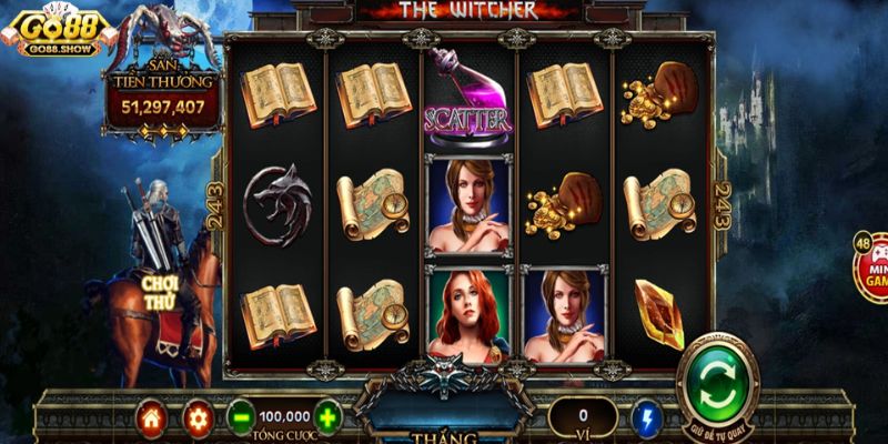 Trải nghiệm game The Witcher Go88 đặc sắc